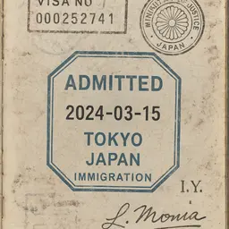 Preview for Passport Entry Stamp