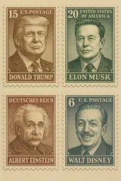 Preview for Vintage Postage Stamps